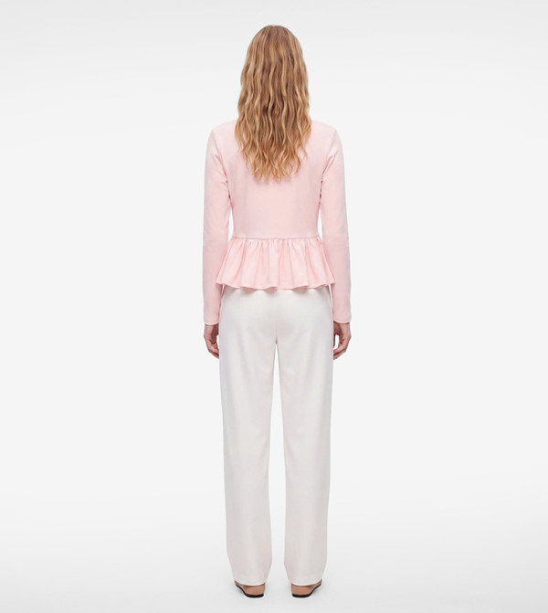 كوتون  توبات كاجوال  - وردي Casual Tops