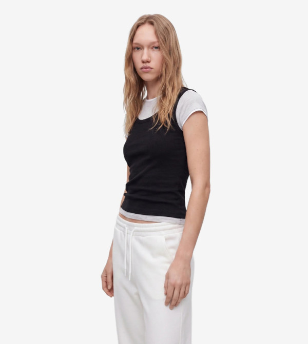 Koton  Joggers - Off White Tops