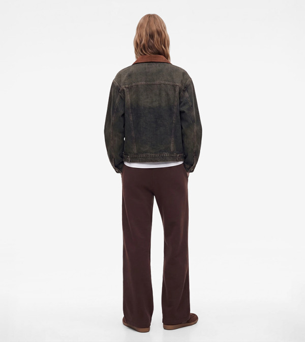 كوتون  بناطيل وليقنز - بني  Sweatpants