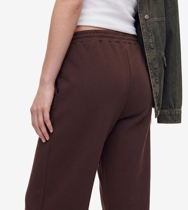 كوتون  بناطيل وليقنز - بني  Sweatpants