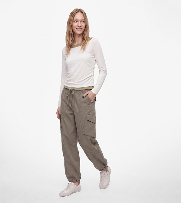 Koton  Cargos - Khaki Cargos