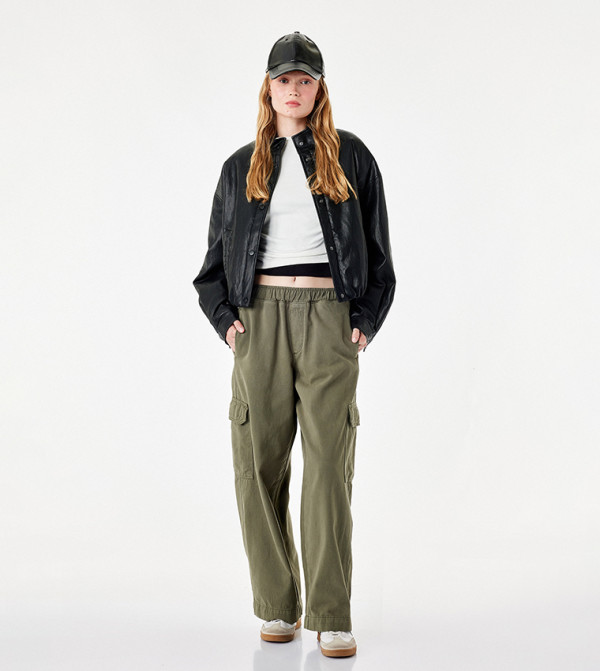Koton  Cargos - Khaki Cargos