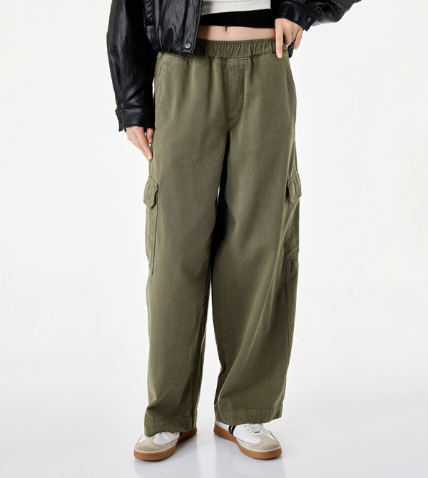 Koton  Cargos - Khaki Cargos