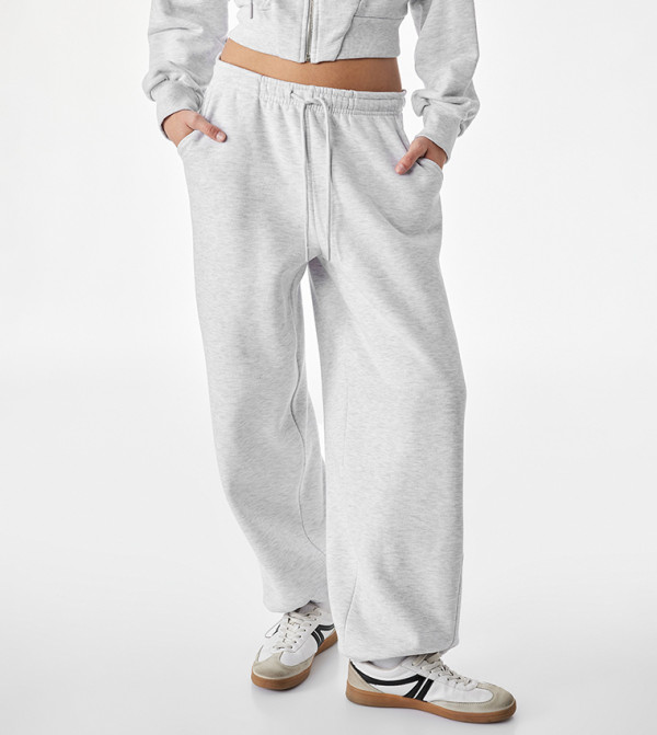 كوتون  بناطيل رياضية - رمادي Sweatpants