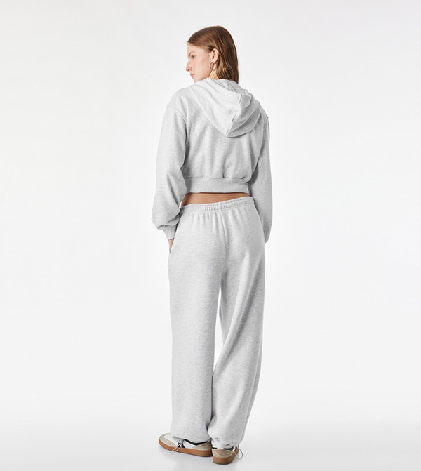 كوتون  بناطيل رياضية - رمادي Sweatpants