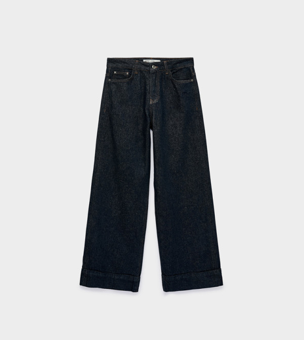 Koton  Jeans - Navy Wide Leg Jeans