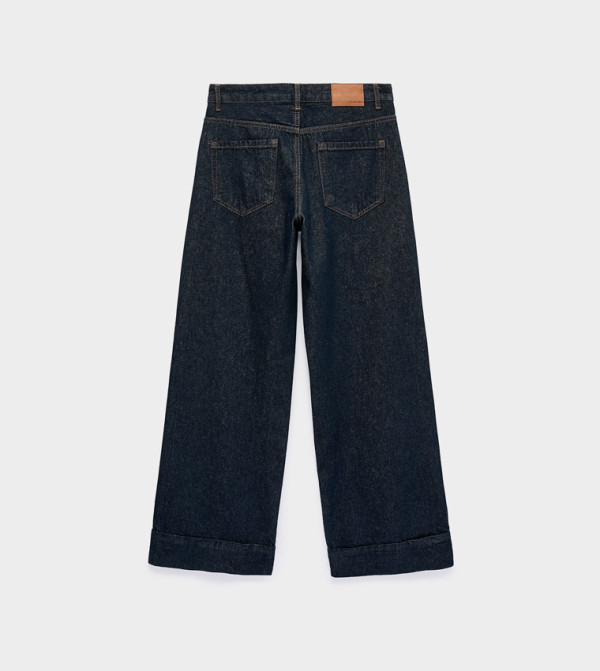 Koton  Jeans - Navy Wide Leg Jeans