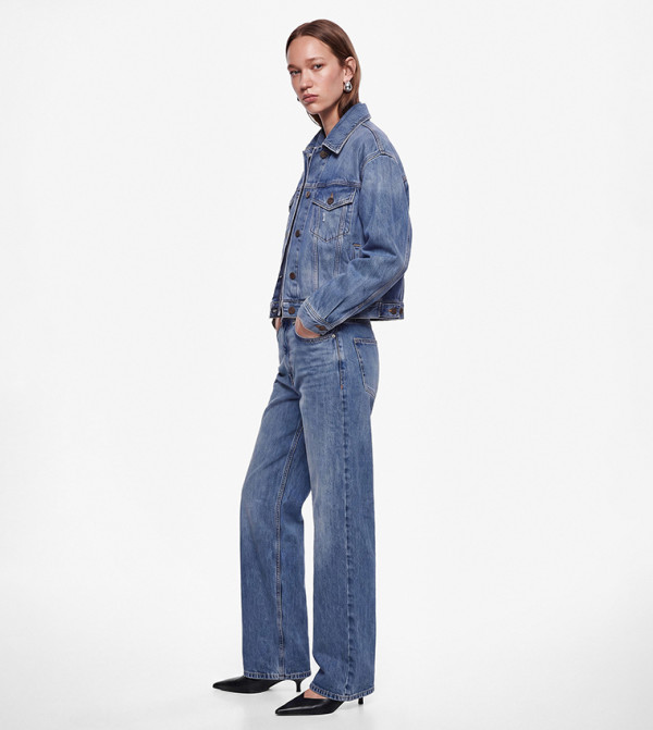 Koton  Denim Jackets - Blue Denim Jackets