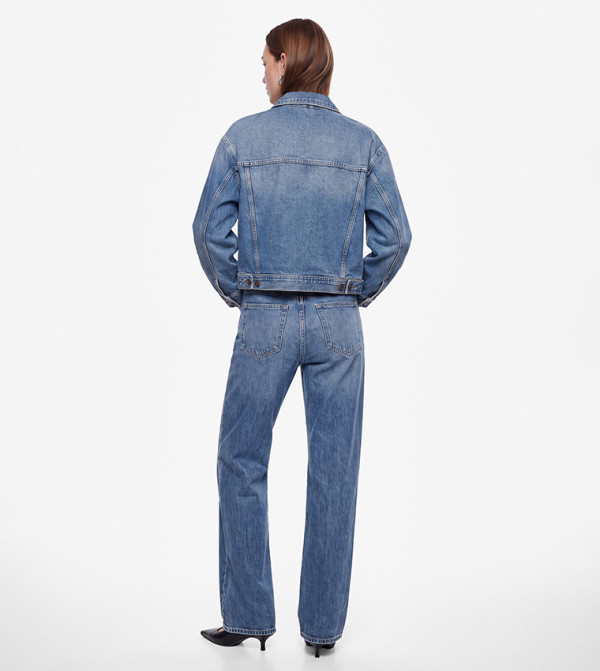 Koton  Denim Jackets - Blue Denim Jackets