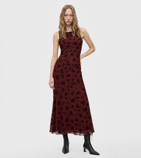 Koton  Midi Dresses - Brown Midi Dresses