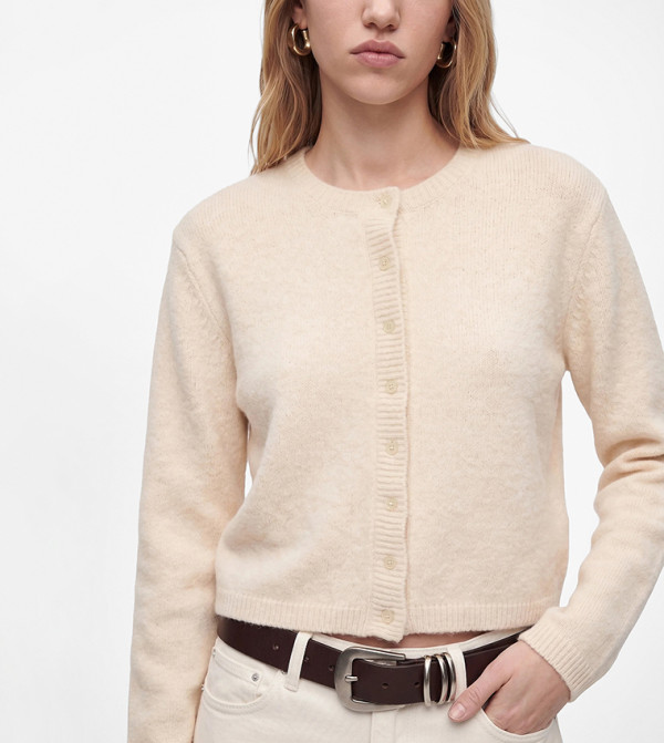 Koton  Sweaters & Cardigans - Beige Cardigans