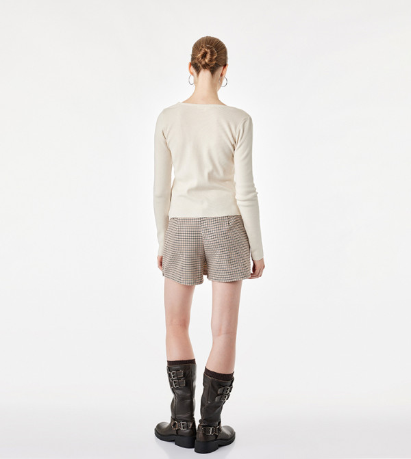 Koton Cardigans - Beige Cardigans