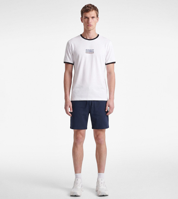 كوتون  تيشيرتات وفانيلات  - أبيض T-Shirts & Vests