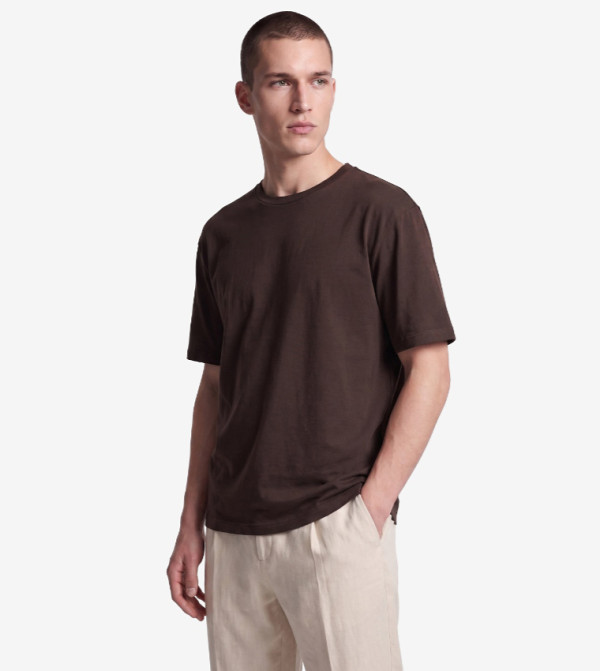 Koton  T-Shirts - Brown Sports Bras