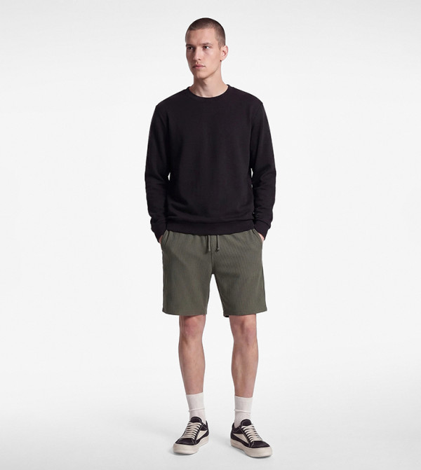 Koton  Casual Shorts - Khaki Casual Shorts