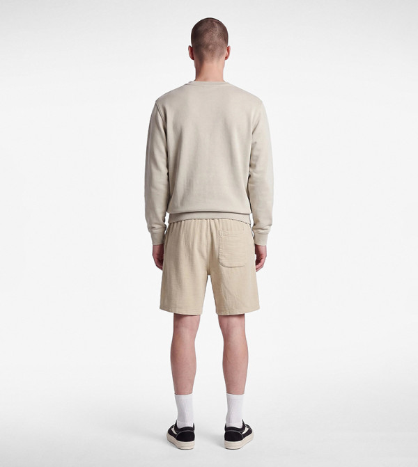 Koton  Casual Shorts - Beige Casual Shorts