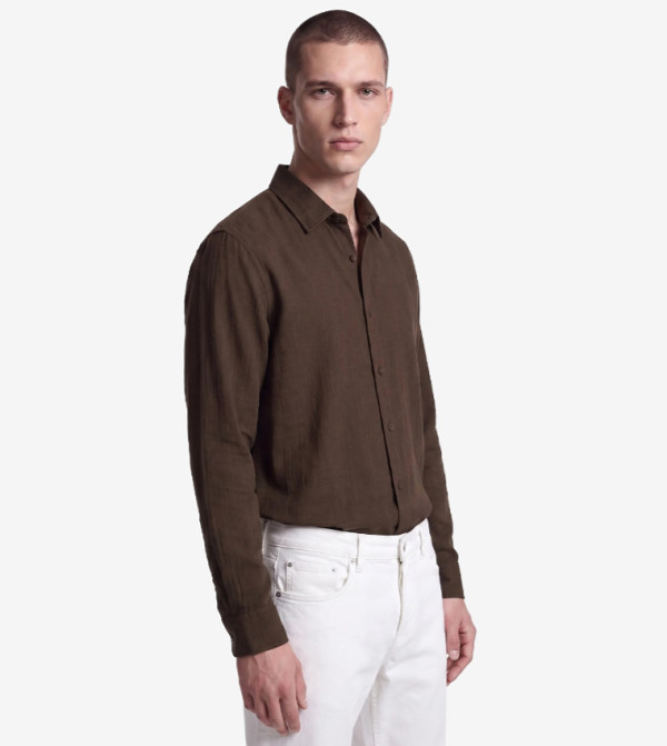 Koton  Casual Shirts - Brown Sleeveless Tops