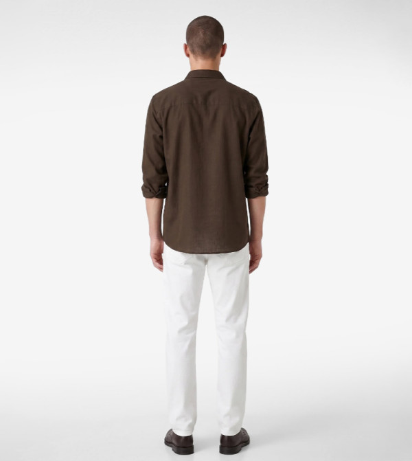 Koton  Casual Shirts - Brown Sleeveless Tops