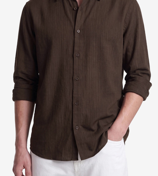 Koton  Casual Shirts - Brown Sleeveless Tops