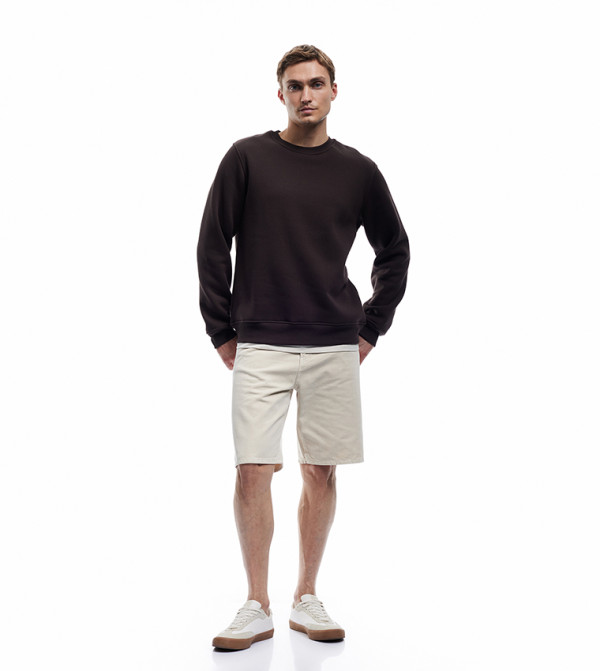 Koton  Sweatshirts - Dark Brown Sweatshirts