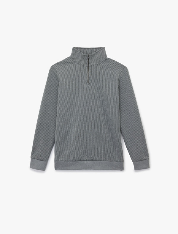 Koton  Sweatshirts - Grey Sweatshirts
