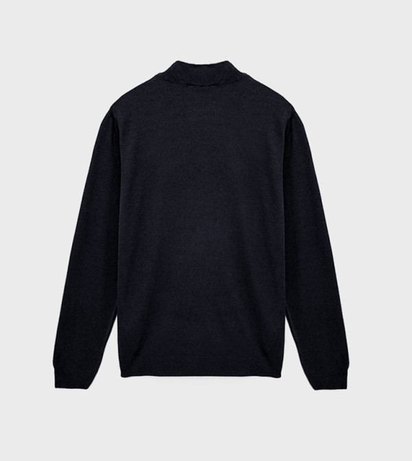 Koton  Turtle Neck Sweaters - Navy Turtle neck Sweaters