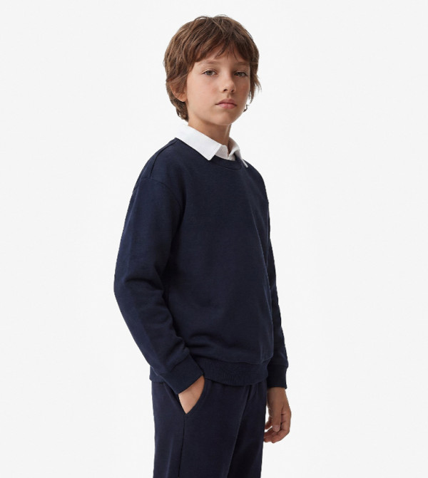 Koton  Sweatshirts - Navy Sweatshirts