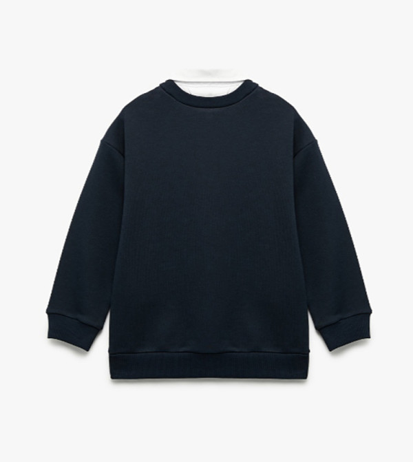 Koton  Sweatshirts - Navy Sweatshirts