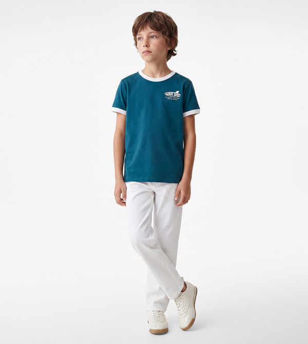 Koton  T-Shirts - Teal T-shirts
