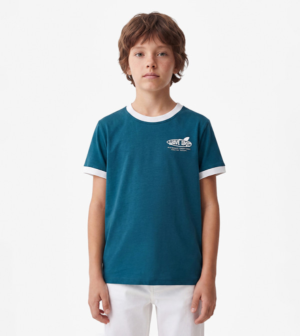 Koton  T-Shirts - Teal T-shirts