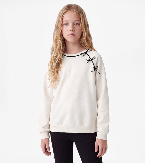Koton Winterwear & Outerwear - Beige Sweatshirts