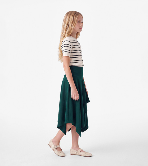 Koton  Skirts & Dividers - Green Skirts & Dividers
