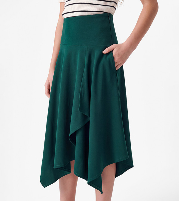 Koton  Skirts & Dividers - Green Skirts & Dividers
