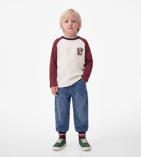 كوتون  preppy-layers - بيج Formal Pants