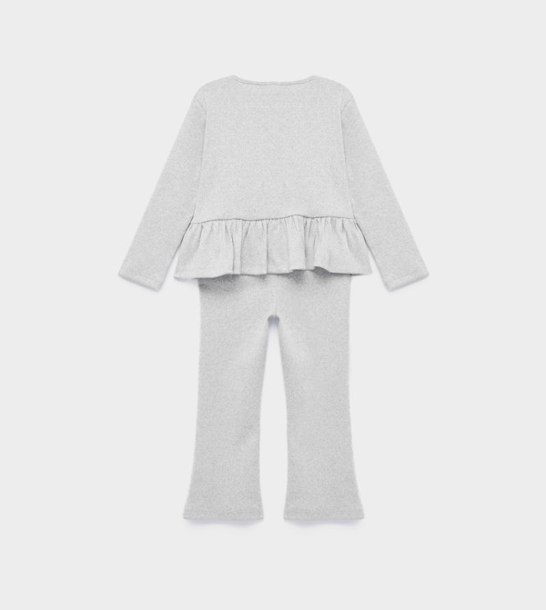 Koton Tops & Pants - Grey Tops & Pants