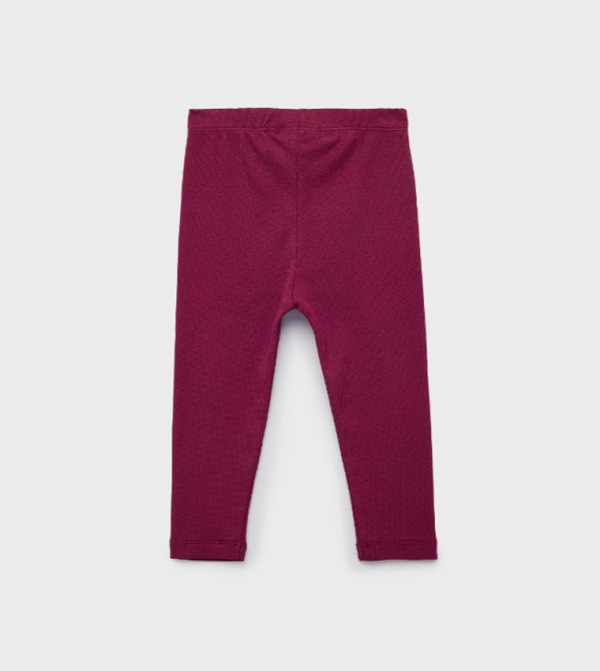 كوتون  ليقينز - بورغندي Formal Pants