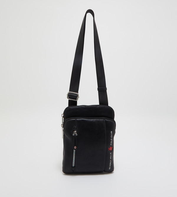 Beverly Hills Polo Club Messenger Bags - Black Messenger Bags