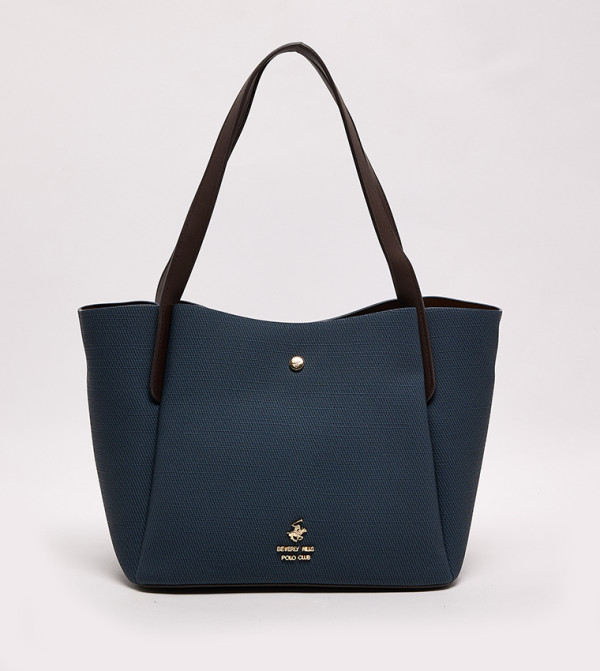 Beverly Hills Polo Club Handbags - Navy Tote Bags