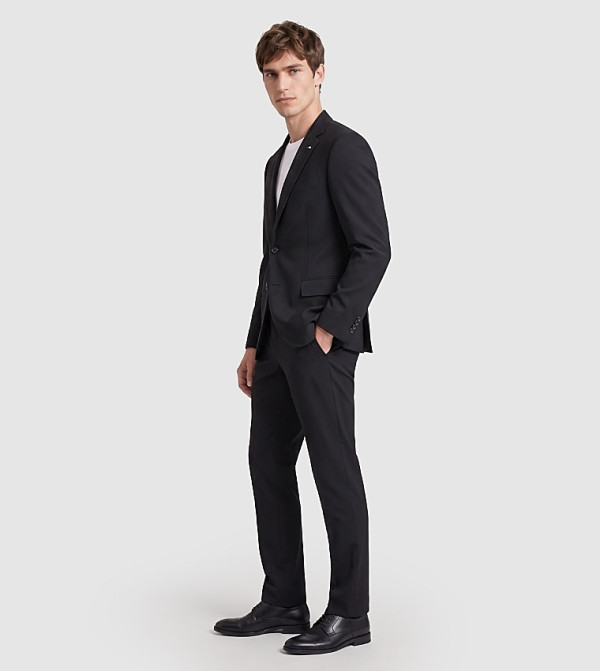 Tommy Hilfiger Suit - BLACK Classic Suit