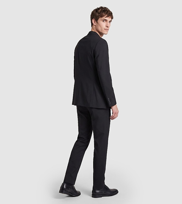 Tommy Hilfiger Suit - BLACK Classic Suit