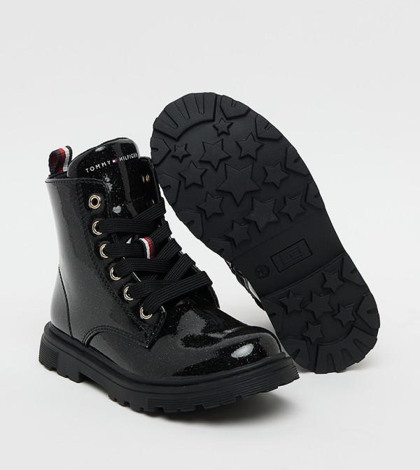 Tommy Hilfiger  Baby Essentials - BLACK Booties