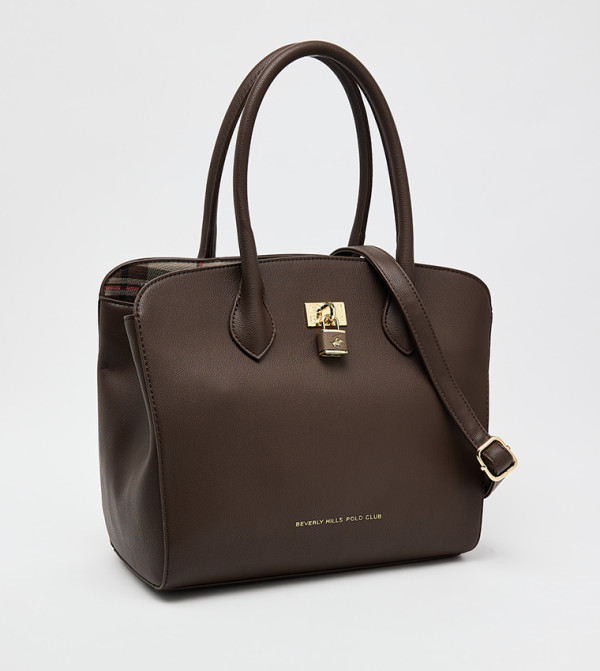 Beverly Hills Polo Club  Satchel Bags - Brown Satchel Bags