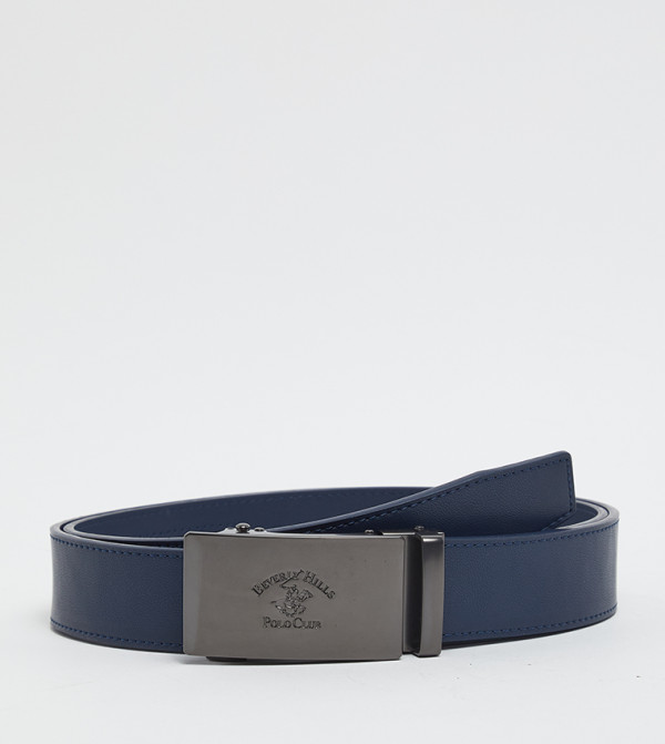 بيفرلي هيلز بولو كلوب  أحزمة - كحلي مزرق  Leather Belts