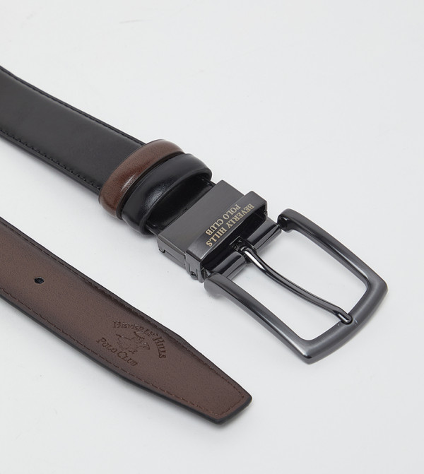 بيفرلي هيلز بولو كلوب  أحزمة - بني داكن Leather Belts