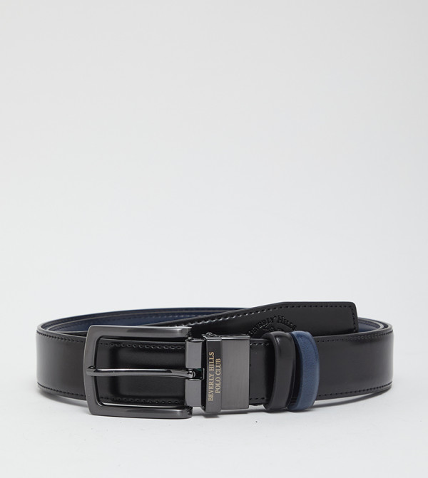 بيفرلي هيلز بولو كلوب  أحزمة - كحلي مزرق  Leather Belts