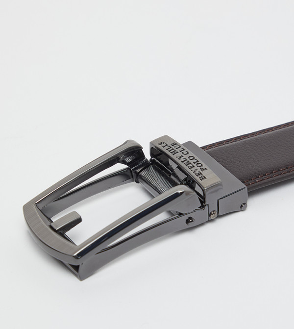 Beverly Hills Polo Club Belts - Brown Leather Belts