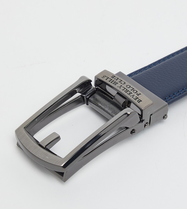 بيفرلي هيلز بولو كلوب  أحزمة جلدية - كحلي مزرق  Leather Belts