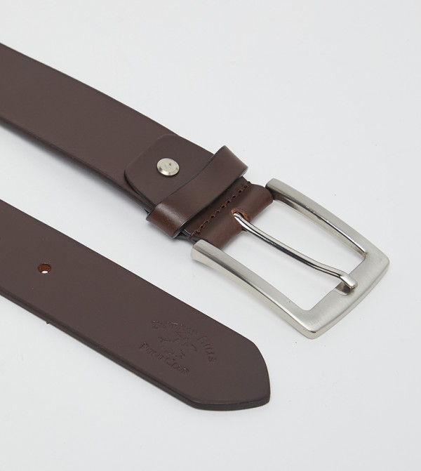 Beverly Hills Polo Club  Belts - Brown Leather Belts