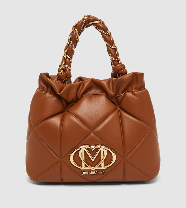 لوف موسكينو&nbsp; لوف موسكينو&nbsp; - حنطي Handheld Bags