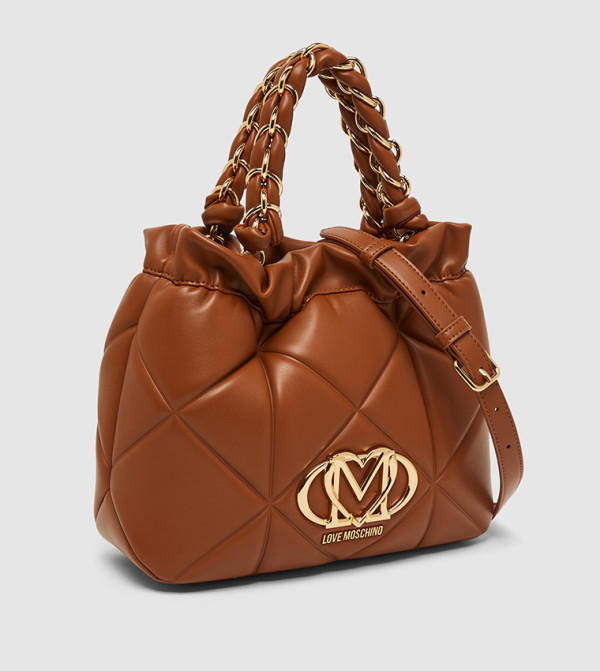 لوف موسكينو&nbsp; لوف موسكينو&nbsp; - حنطي Handheld Bags